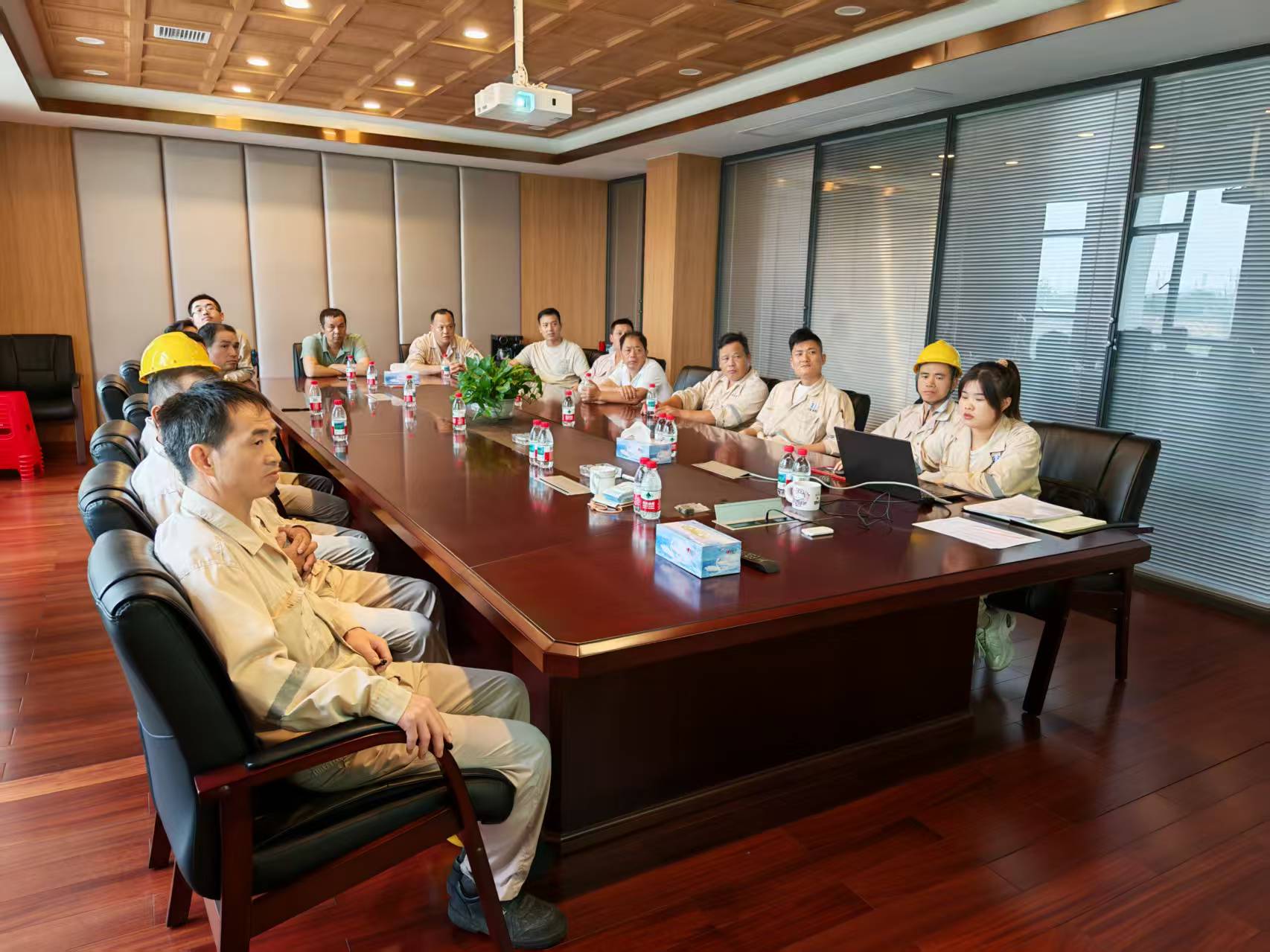 中礦新材組織雙重預防機制數字化建設及 5G+系統(tǒng) 特殊作業(yè)模塊培訓